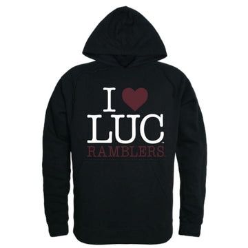 I Love LUC Loyola University Chicago Ramblers Hoodie Sweatshirt
