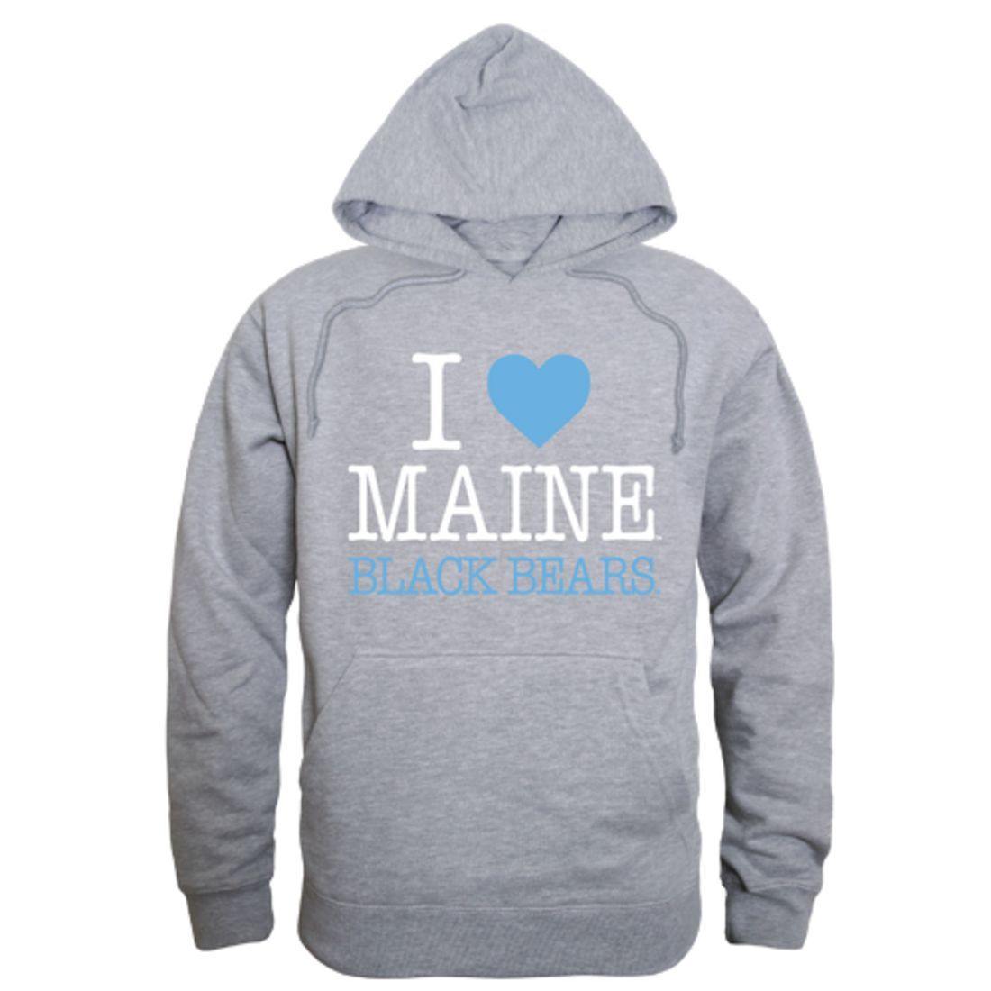 I Love UMaine University of Maine Bears Hoodie Sweatshirt