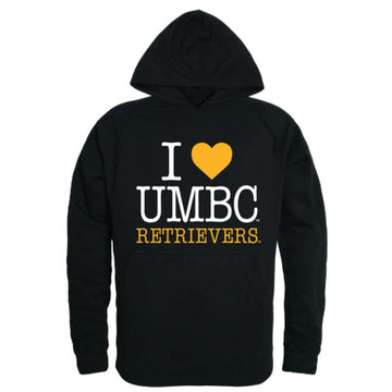 I Love UMBC University of Maryland Baltimore Retrievers Hoodie Sweatshirt