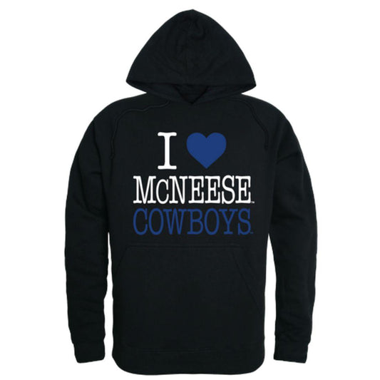 I Love McNeese State University Cowboys and Cowgirls Hoodie Sweatshirt