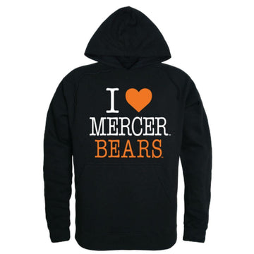 I Love Mercer University Bears Hoodie Sweatshirt