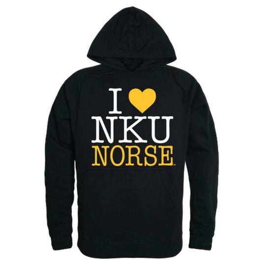 I Love NKU Northern Kentucky University Norse Hoodie Sweatshirt