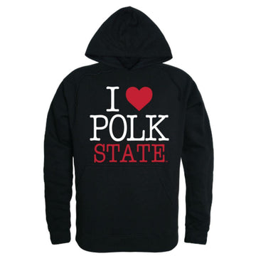 I Love Polk State College Eagles Hoodie Sweatshirt
