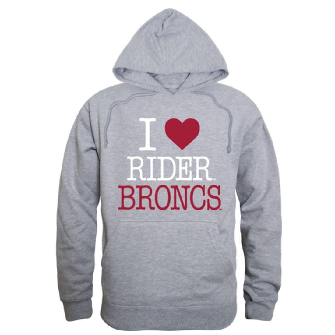 I Love Rider University Broncs Hoodie Sweatshirt
