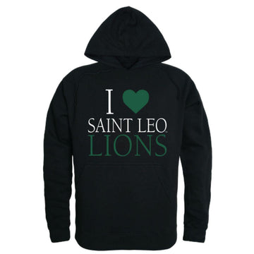 I Love Saint Leo University Lions Hoodie Sweatshirt