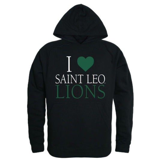 I Love Saint Leo University Lions Hoodie Sweatshirt
