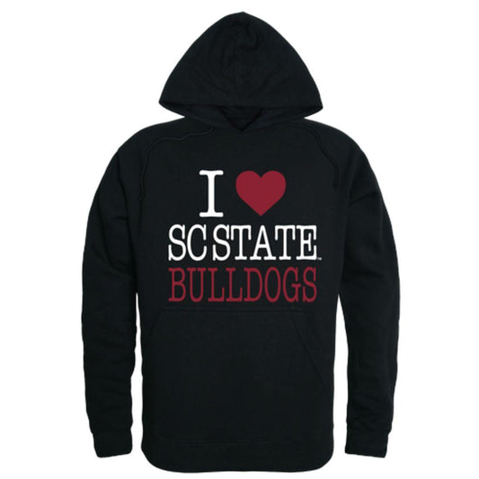 I Love South Carolina State University Bulldogs Hoodie Sweatshirt