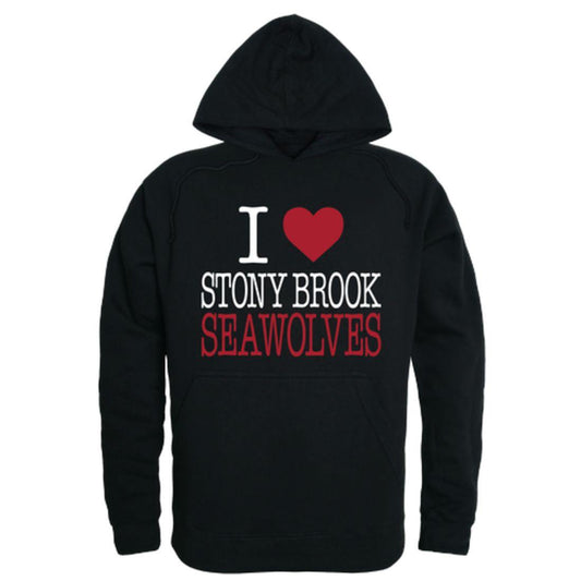 I Love Stony Brook University Seawolves Hoodie Sweatshirt