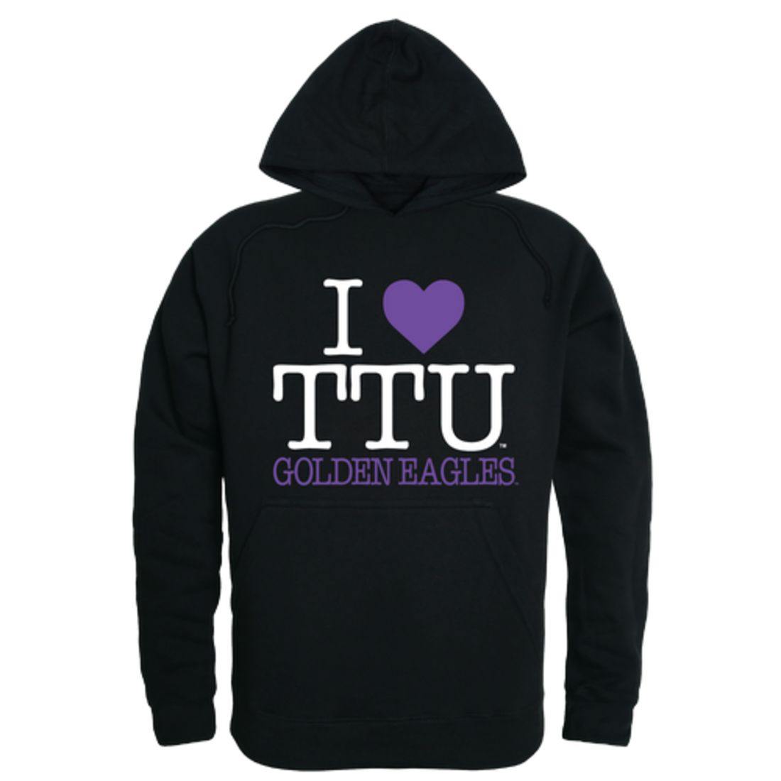 I Love TTU Tennessee Tech University Golden Eagles Hoodie Sweatshirt