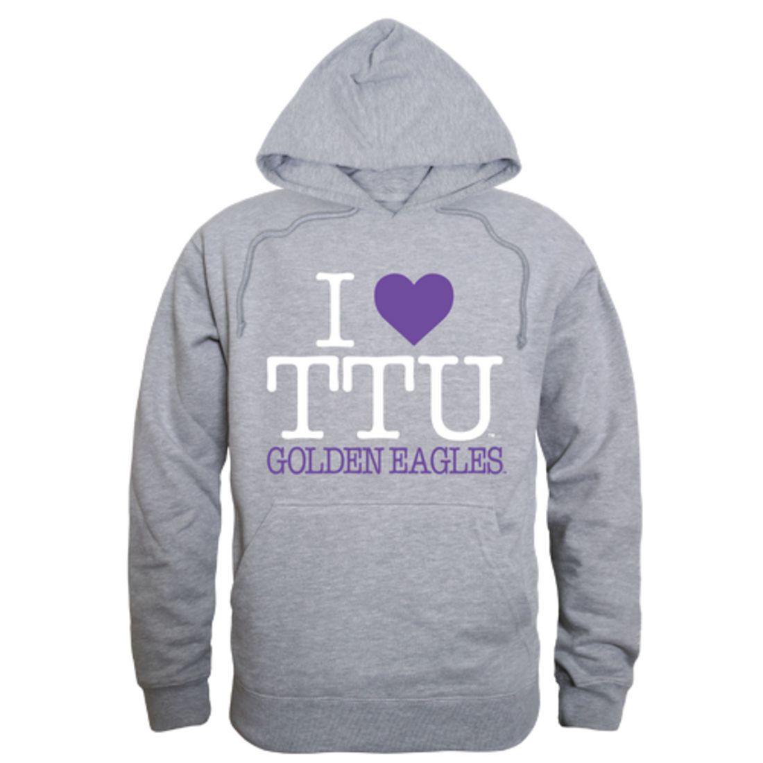 I Love TTU Tennessee Tech University Golden Eagles Hoodie Sweatshirt