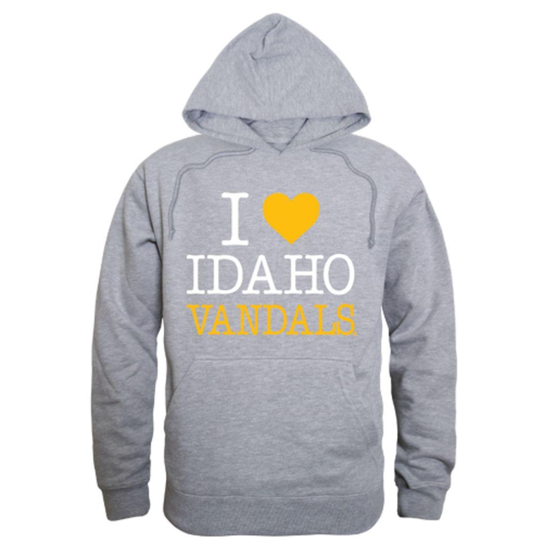 I Love University of Idaho Vandals Hoodie Sweatshirt