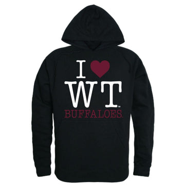 I Love WTAMU West Teas A&M University Buffaloes Hoodie Sweatshirt