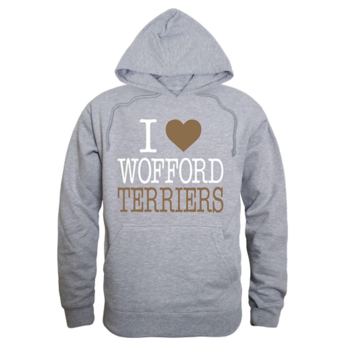 I Love Wofford College Terriers Hoodie Sweatshirt