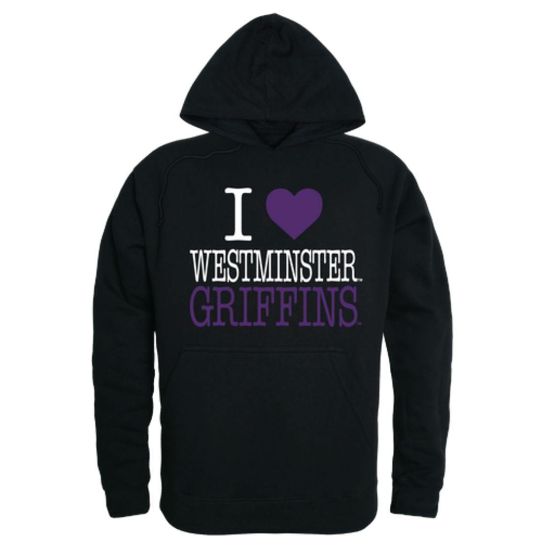 I Love Westminster College Griffins Hoodie Sweatshirt