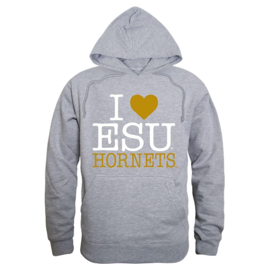 I Love Emporia State University Hornets Hoodie Sweatshirt