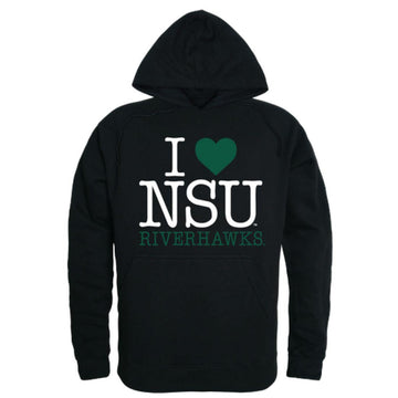I Love NSU Northeastern State University RiverHawks Hoodie Sweatshirt