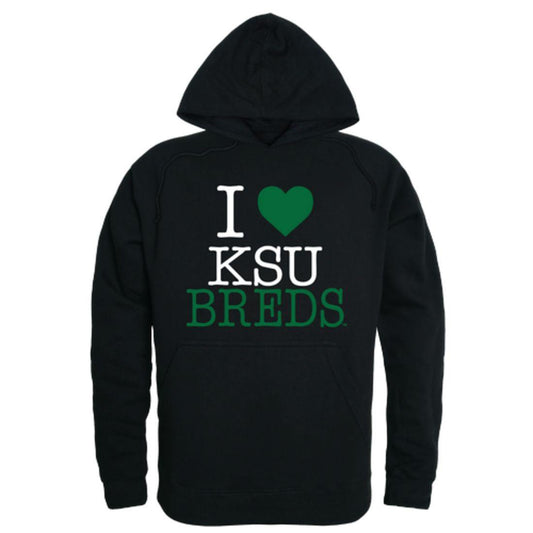 I Love KYSU Kentucky State University Thorobreds Hoodie Sweatshirt