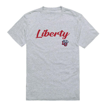 Liberty University Flames Script Tee T-Shirt
