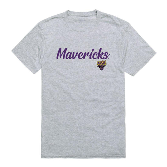 MNSU Minnesota State University Mankato Mavericks Script Tee T-Shirt