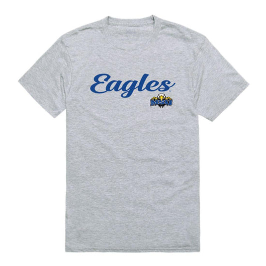 MSU Morehead State University Eagles Script Tee T-Shirt