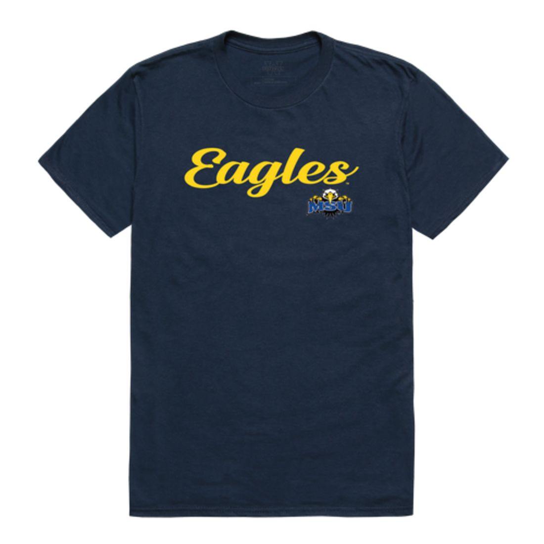 MSU Morehead State University Eagles Script Tee T-Shirt