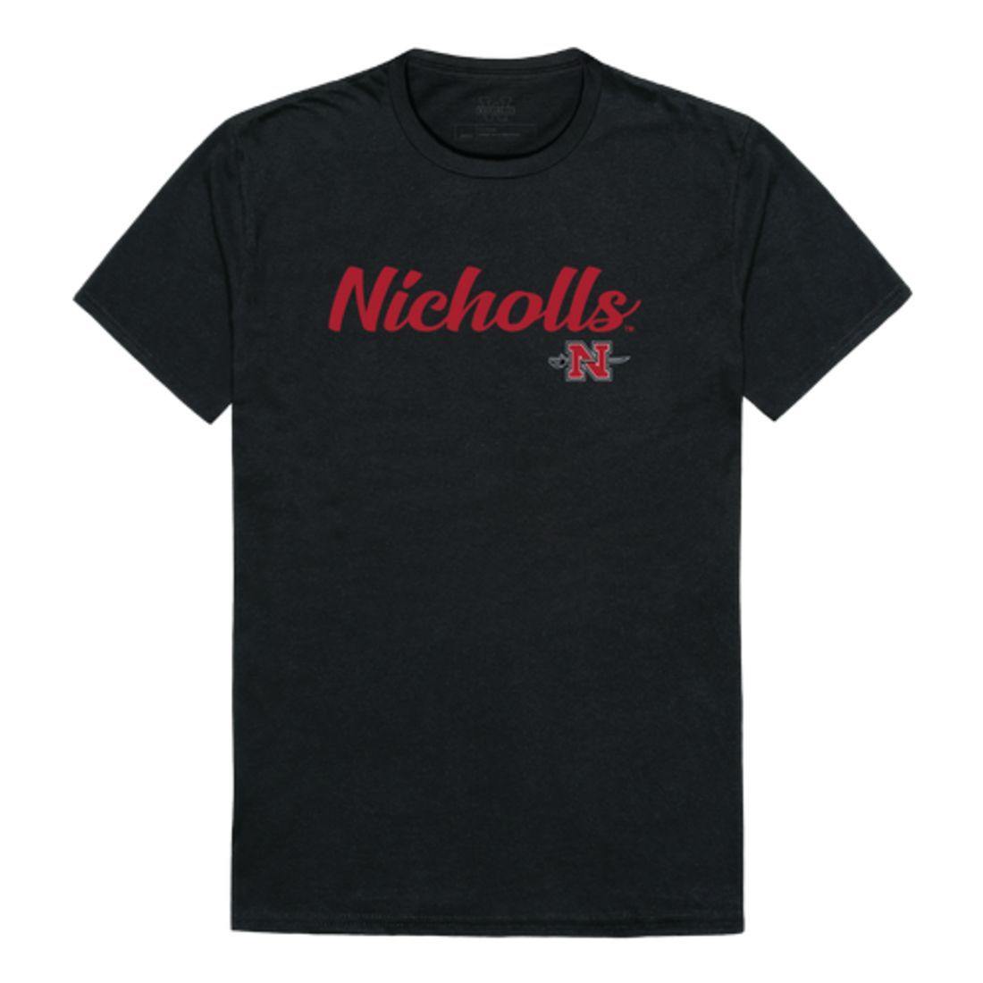 Nicholls State University Colonels Script Tee T-Shirt