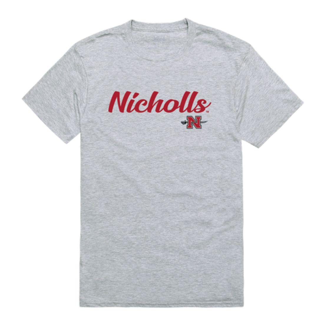 Nicholls State University Colonels Script Tee T-Shirt