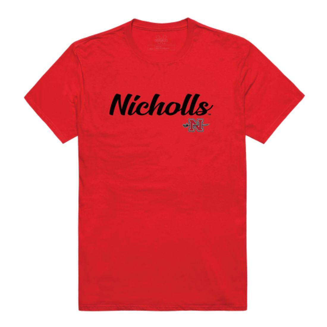 Nicholls State University Colonels Script Tee T-Shirt