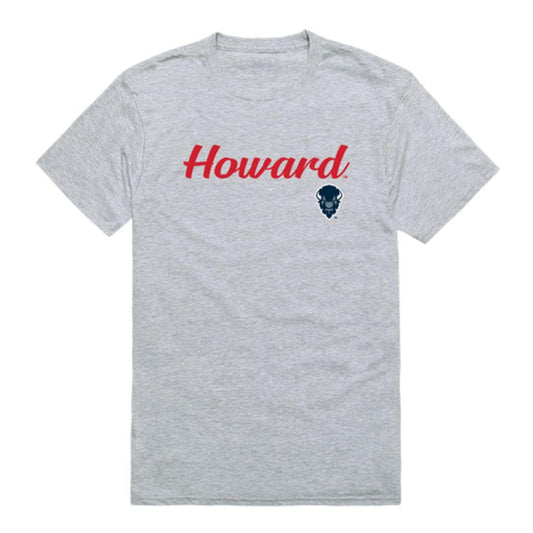 Howard University Bison Script Tee T-Shirt