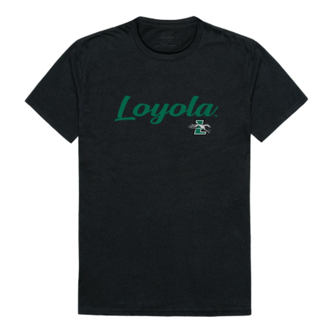 Loyola University Marylandhounds Script Tee T-Shirt