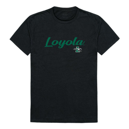 Loyola University Marylandhounds Script Tee T-Shirt