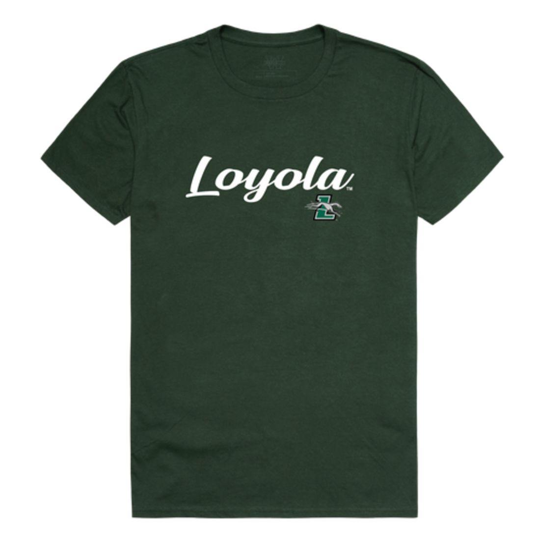 Loyola University Marylandhounds Script Tee T-Shirt