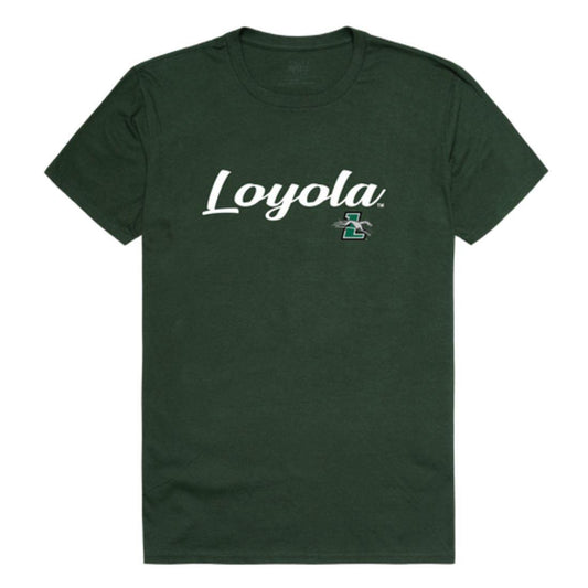 Loyola University Marylandhounds Script Tee T-Shirt