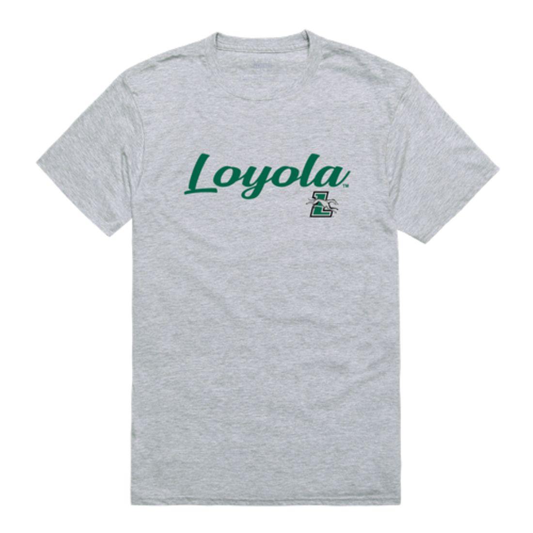 Loyola University Marylandhounds Script Tee T-Shirt