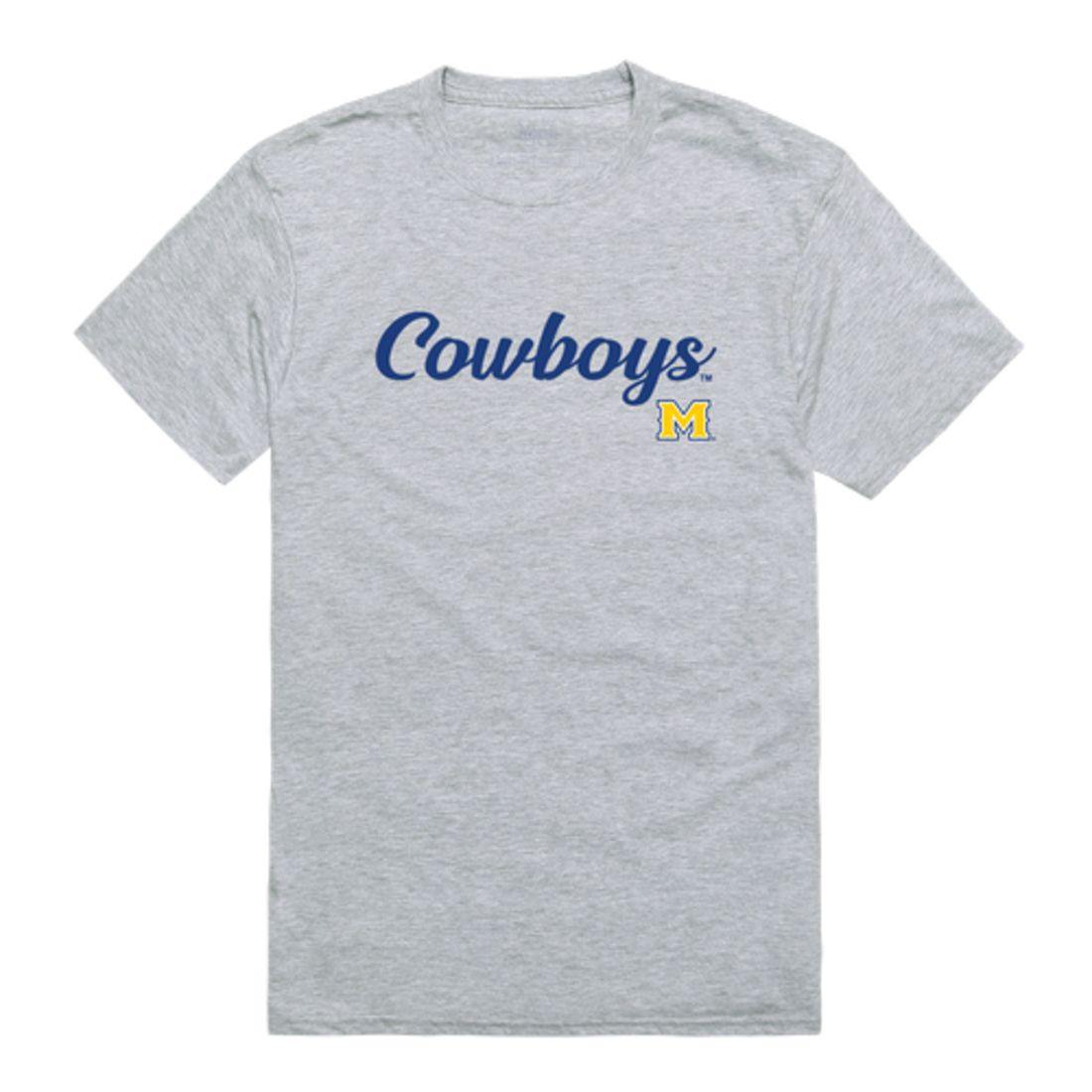 McNeese State University Cowboys and Cowgirls Script Tee T-Shirt