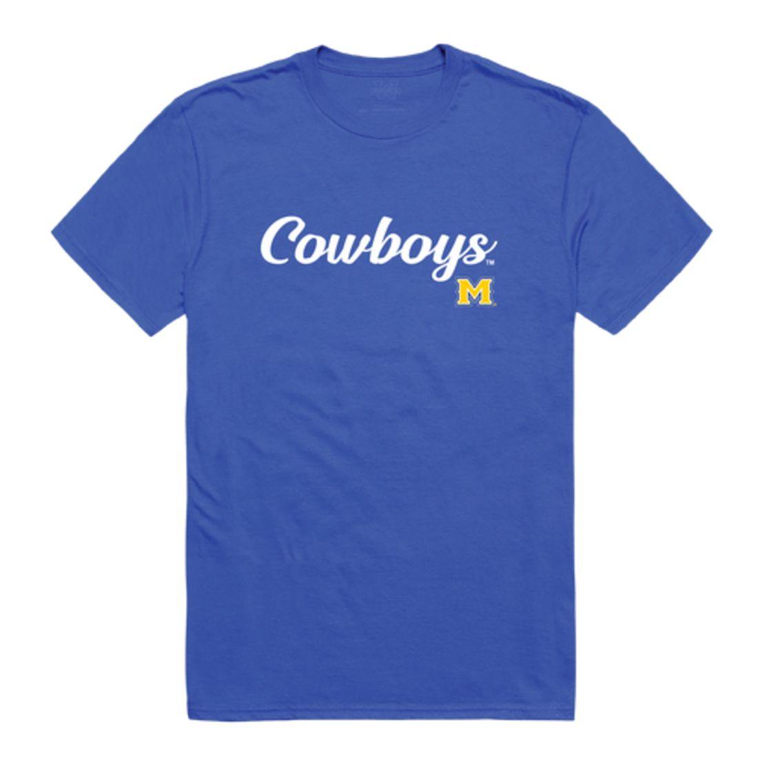 McNeese State University Cowboys and Cowgirls Script Tee T-Shirt