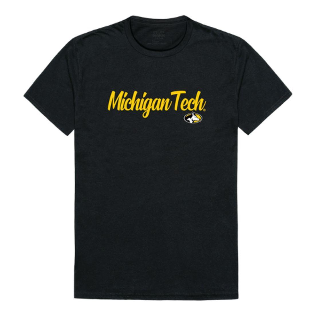 Michigan Technological University Huskies Script Tee T-Shirt