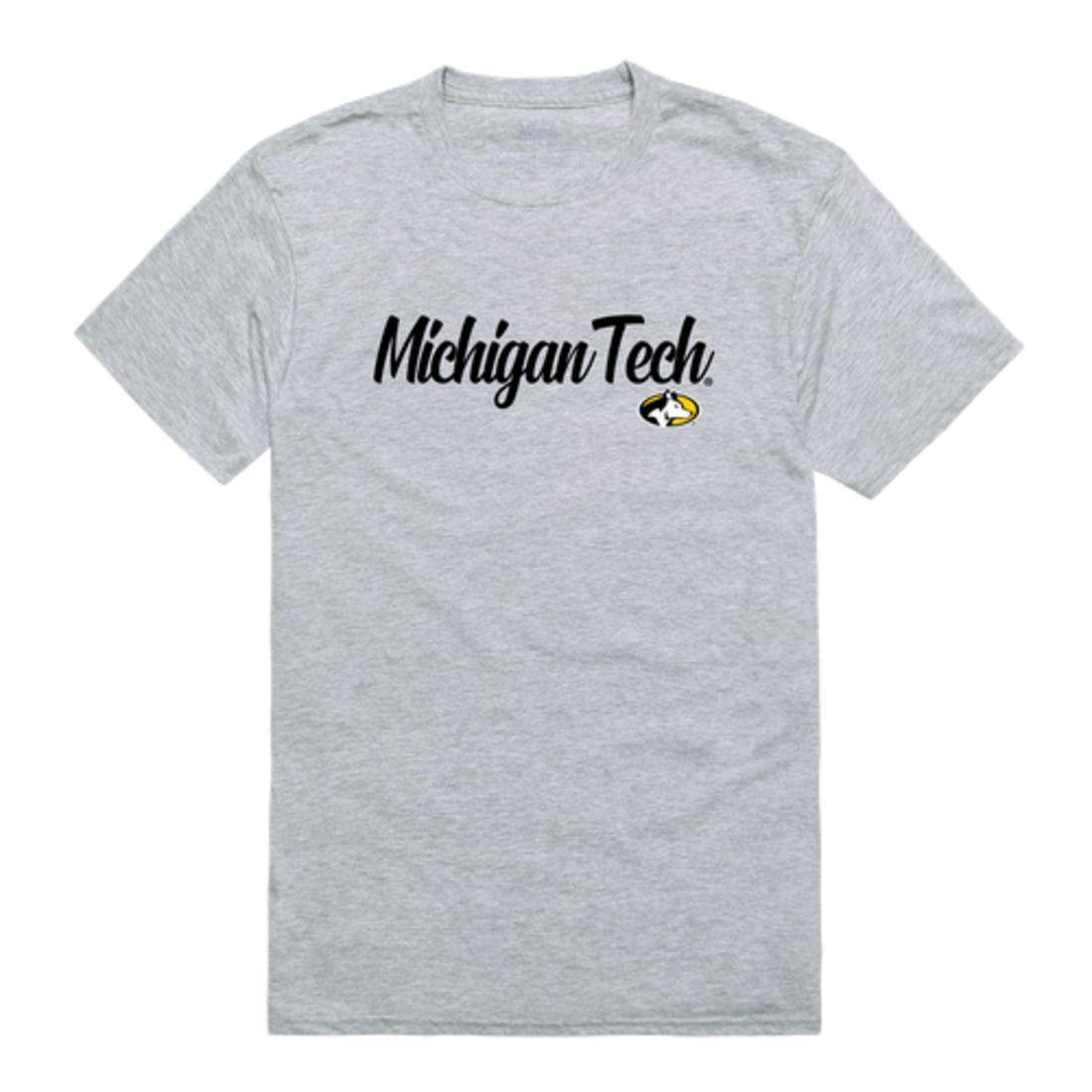 Michigan Technological University Huskies Script Tee T-Shirt