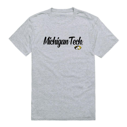 Michigan Technological University Huskies Script Tee T-Shirt