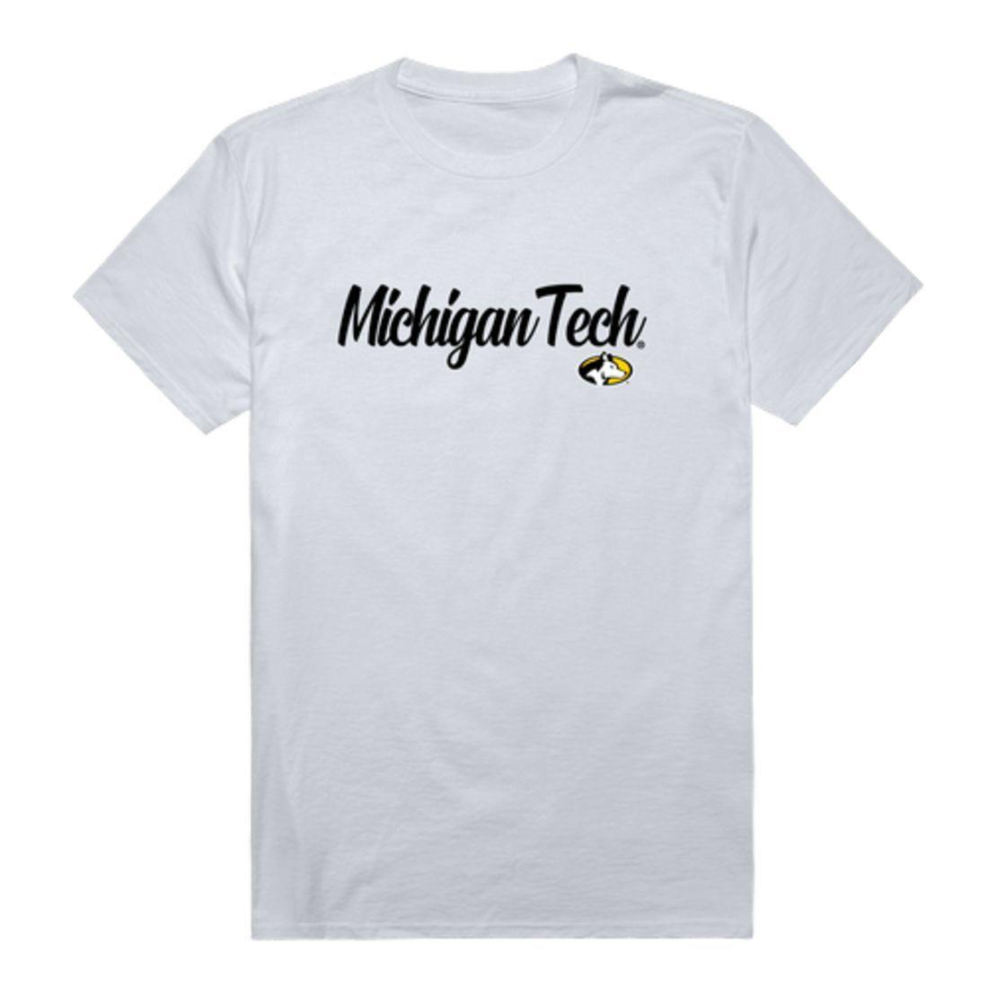 Michigan Technological University Huskies Script Tee T-Shirt