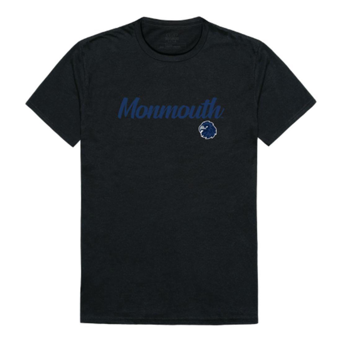 Monmouth University Hawks Script Tee T-Shirt