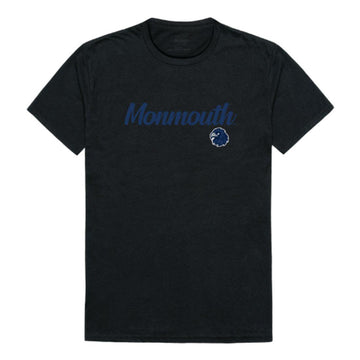 Monmouth University Hawks Script Tee T-Shirt