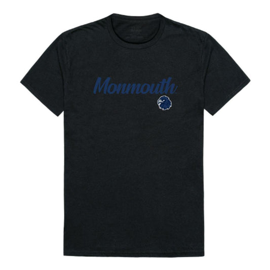 Monmouth University Hawks Script Tee T-Shirt