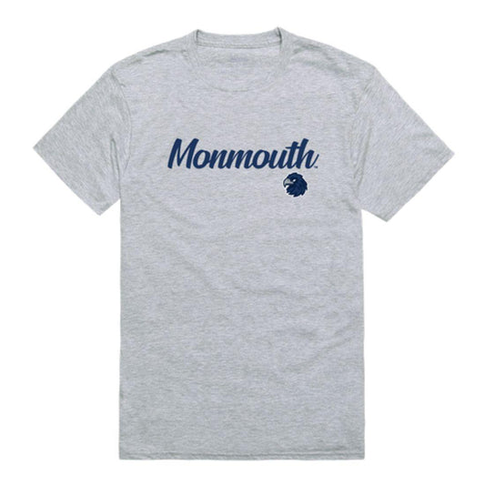 Monmouth University Hawks Script Tee T-Shirt