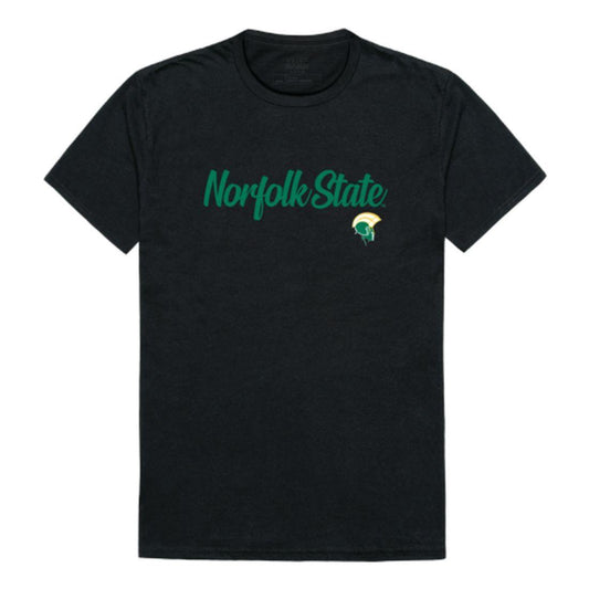 NSU Norfolk State University Spartans Script Tee T-Shirt