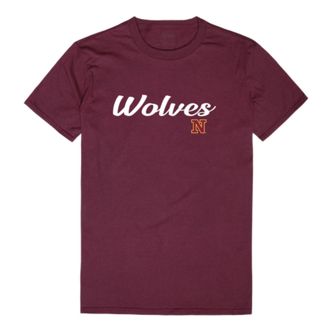 NSU Northern State University Wolves Script Tee T-Shirt