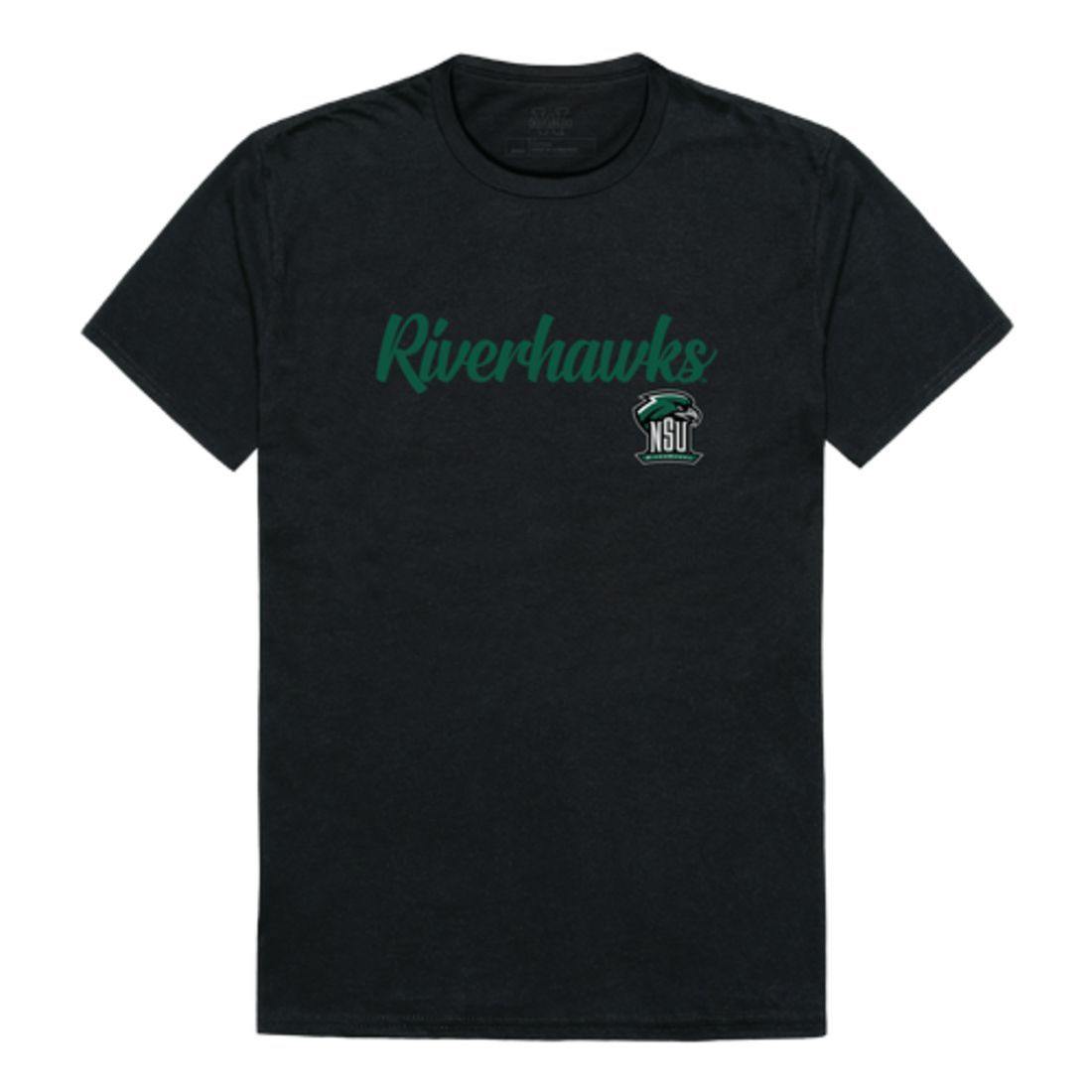 NSU Northeastern State University RiverHawks Script Tee T-Shirt