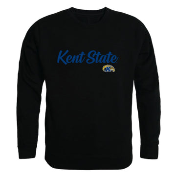 KSU Kent State University The Golden Flashes Script Crewneck Pullover Sweatshirt Sweater Black