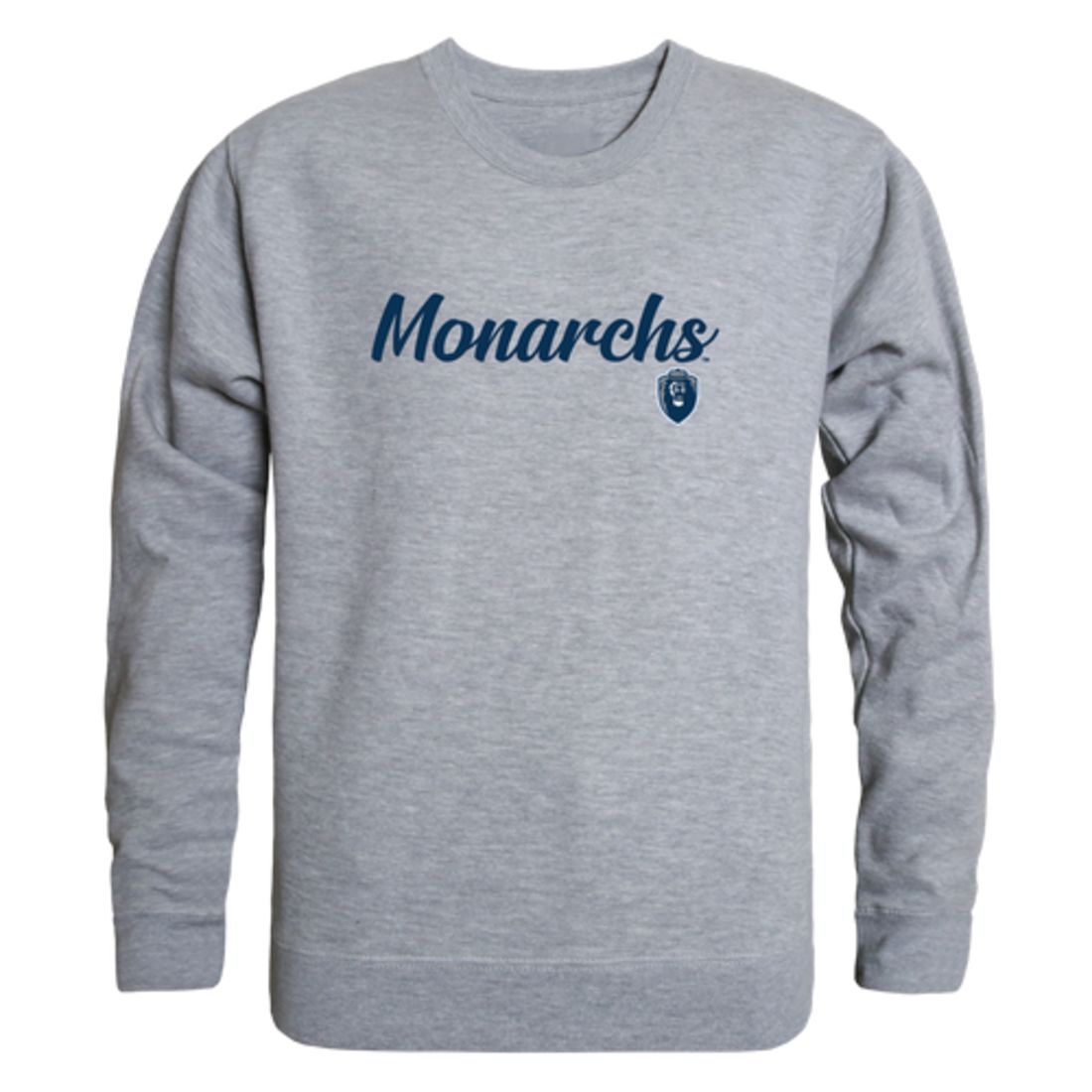 ODU Old Dominion University Monarchs Script Crewneck Pullover Sweatshirt Sweater Black