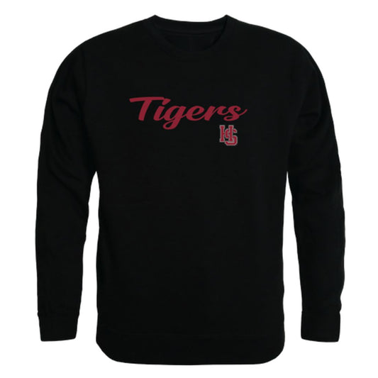 HSC Hampden-Sydney College Tigers Script Crewneck Pullover Sweatshirt Sweater Black